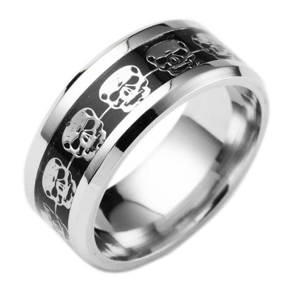 Skull Pattern Ring