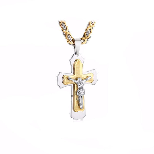Multilayer Christ Necklace