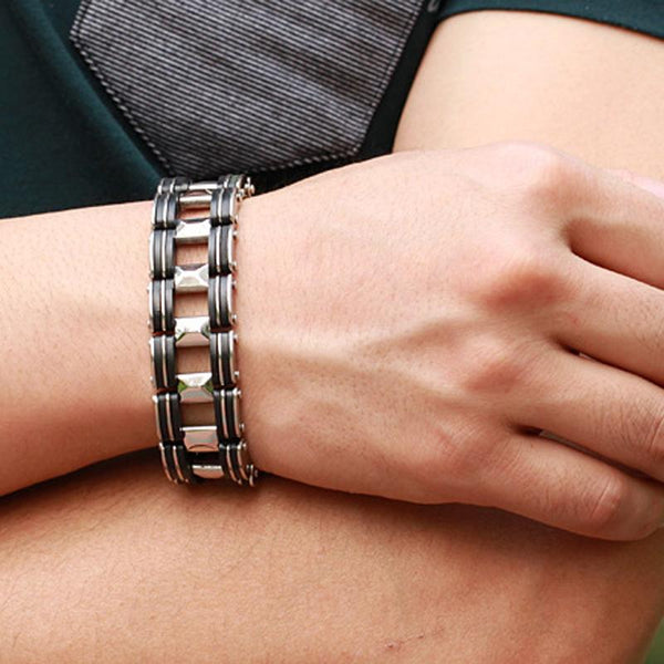 Strand  Charm  Wristband