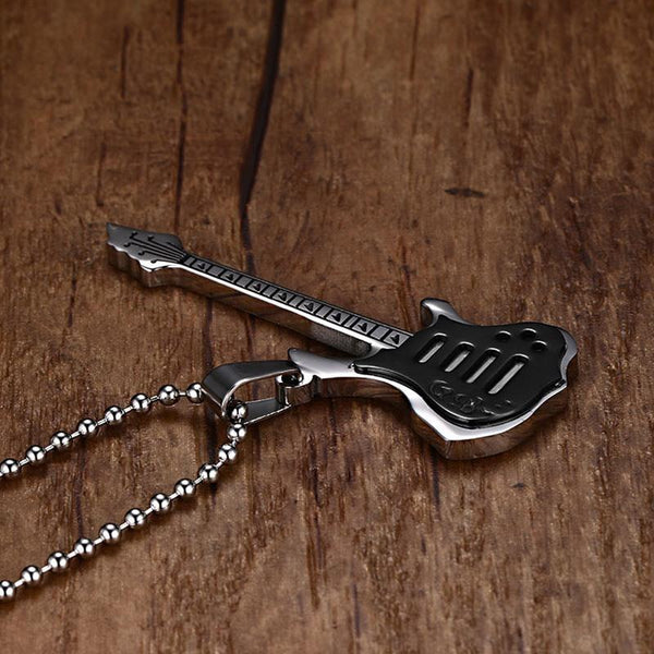 Trendy Guitar Necklace