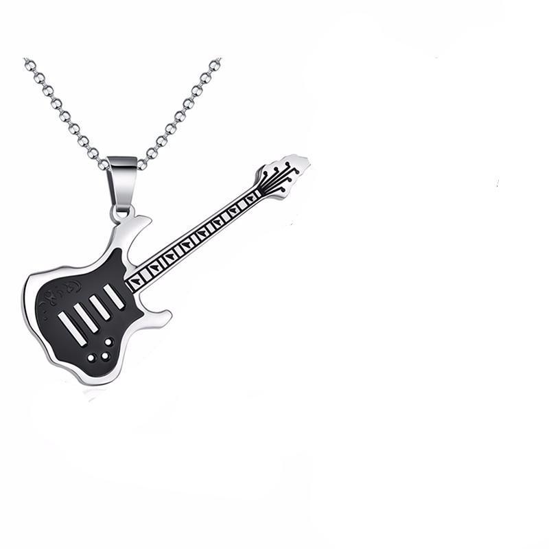 Trendy Guitar Necklace