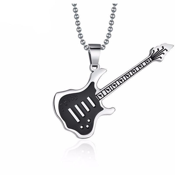 Trendy Guitar Necklace
