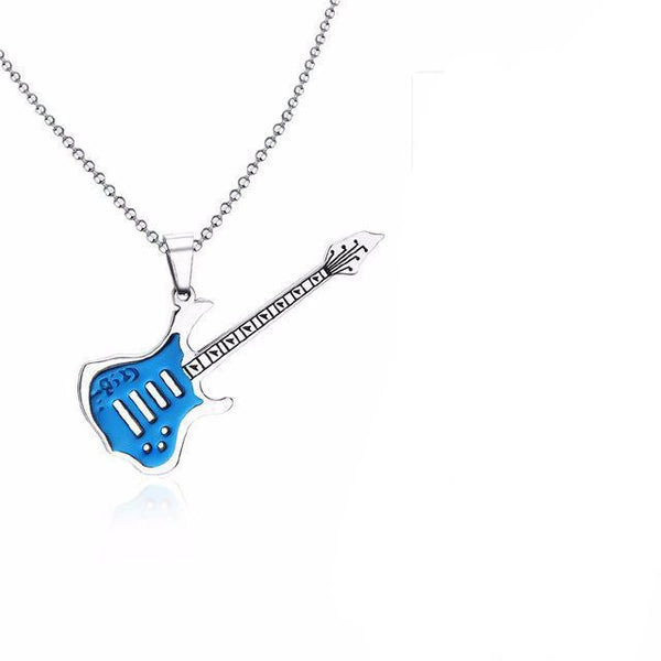 Trendy Guitar Necklace