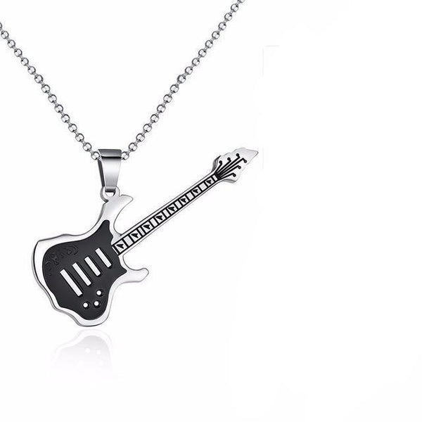 Trendy Guitar Necklace