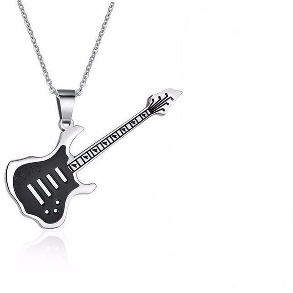 Trendy Guitar Necklace