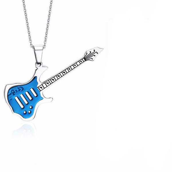 Trendy Guitar Necklace