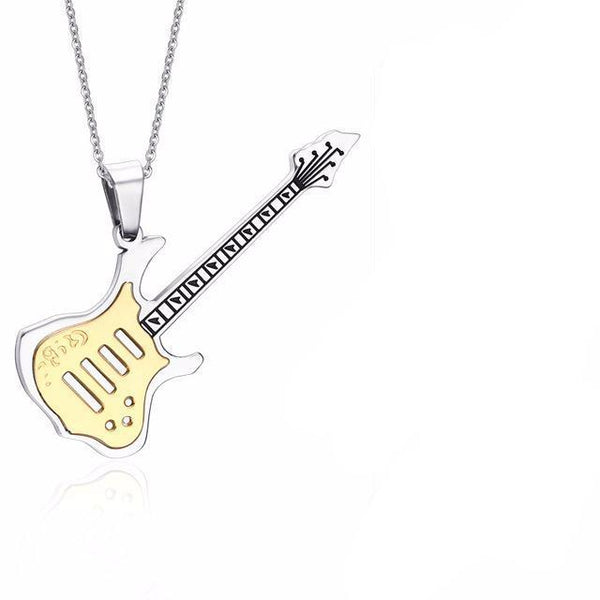 Trendy Guitar Necklace