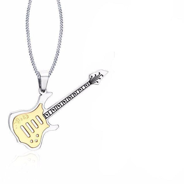 Trendy Guitar Necklace