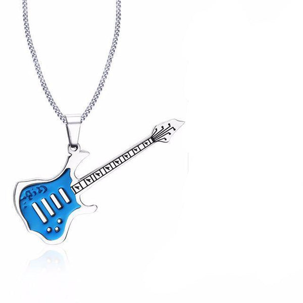 Trendy Guitar Necklace