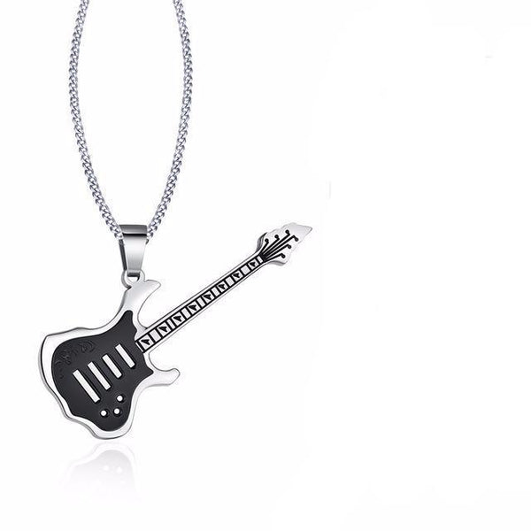 Trendy Guitar Necklace
