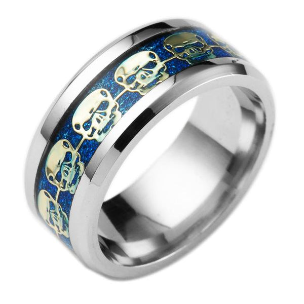 Skull Pattern Ring