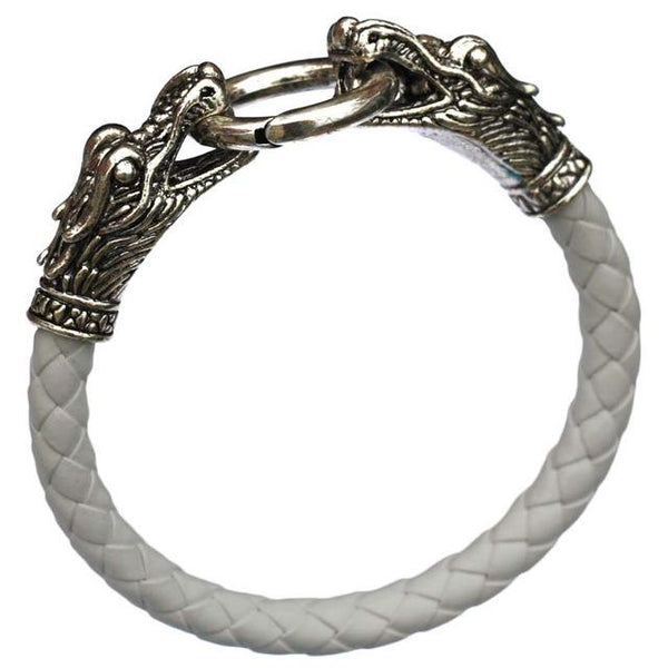 Leather Dragon Bracelet